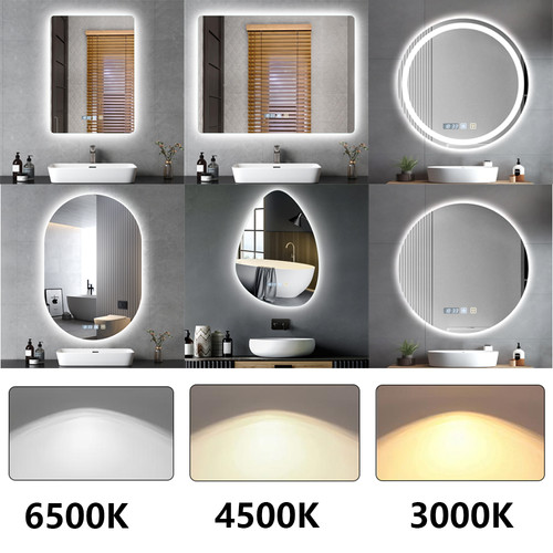 Led dimmable lighted bathroom - led,